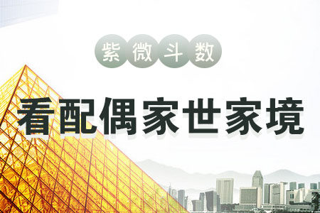 紫微斗数看配偶家境